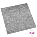 VidaXL Deski podłogowe 55 pcs Betonowy Szary 5,11 m² PVC