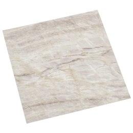 VidaXL Deski podłogowe 55 pcs Beżowy 5,11 m² PVC