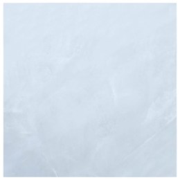 VidaXL Deski podłogowe 55 pcs Biały 5,11 m² PVC
