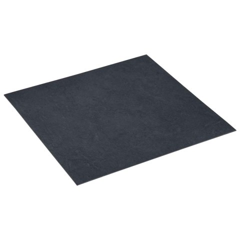 VidaXL Deski podłogowe 55 pcs Czarny 5,11 m² PVC