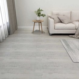 VidaXL Deski podłogowe 55 pcs Jasnoszary 5,11 m² PVC