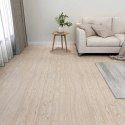 VidaXL Deski podłogowe 55 pcs Jasny Brąz 5,11 m² PVC