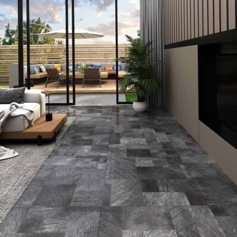 VidaXL Deski podłogowe 55 pcs Szary 5,11 m² PVC