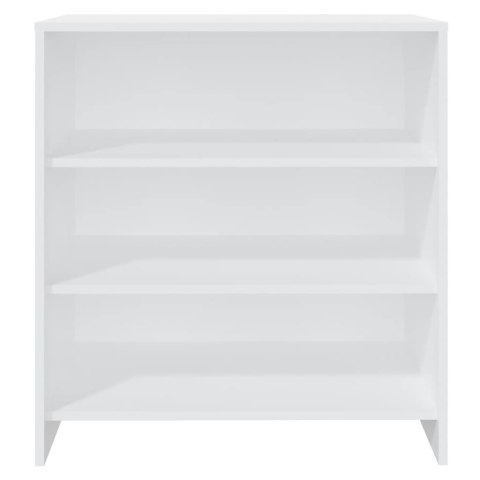 VidaXL Szafka, biała, 70x40,5x75 cm, materiał drewnopochodny