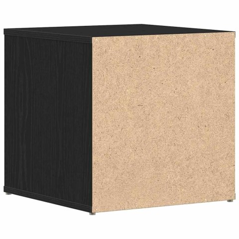 VidaXL Komoda z szufladami z szufladą Czarny Dąb 40,5 x 40 x 40 cm