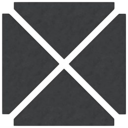 OBCIĄŻNIKI DO PARASOLA 4 SZT. CZARNY GRANIT TRÓJKĄTNE 14 KG