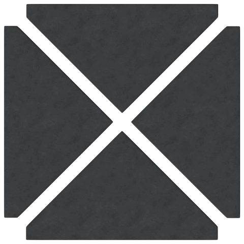 OBCIĄŻNIKI DO PARASOLA 4 SZT. CZARNY GRANIT TRÓJKĄTNE 14 KG