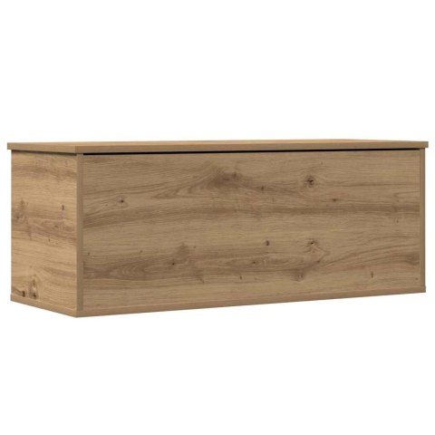 SKRZYNIA 90X35X35 CM DĄB RZEMIEŚLNICZY KUFER BOX SCHOWEK ORGANIZER SIEDZISKO