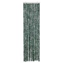 VidaXL Zasłona przeciwko owadom, zieleń i biel, 56x185 cm, szenil