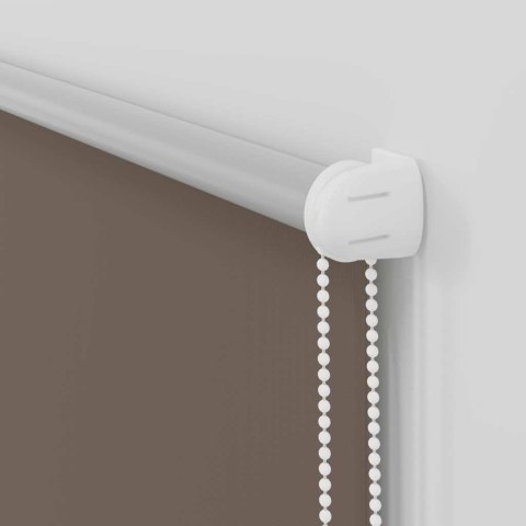 ROLETA ZACIEMNIAJĄCA KAWOWA 75X150CM SZEROKOŚĆ TKANINY