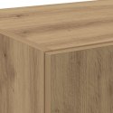 VidaXL Highboard dąb artisan 70 x 42.5 x 185 cm