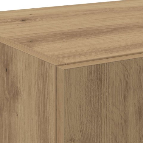 VidaXL Highboard dąb artisan 70 x 42.5 x 185 cm