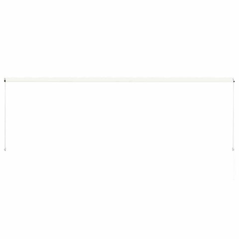 MARKIZA ZWIJANA 400X150 CM KREMOWA
