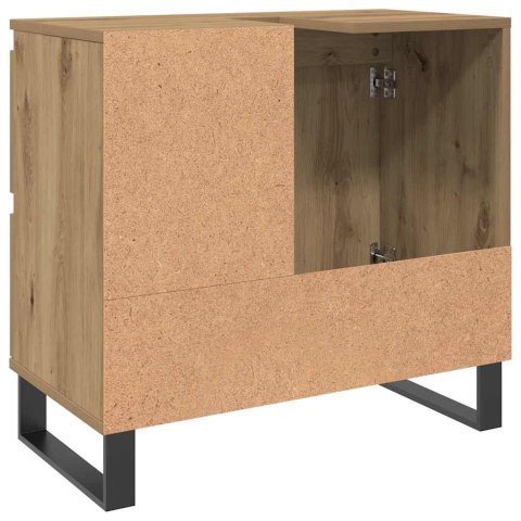 SZAFKA POD UMYWALKĘ DĄB ARTISAN 65X33X60CM