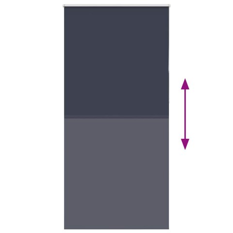 VidaXL Roleta zaciemniająca 110x210cm Szerokość tkaniny 105,7cm