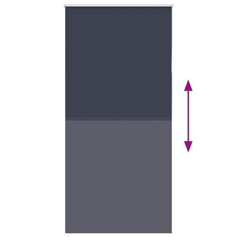 VidaXL Roleta zaciemniająca 95x210 cm Szerokość tkaniny 90,7 cm