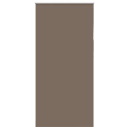 VidaXL Roleta zaciemniająca Kawowa 110x210 cm Szerokość tkaniny