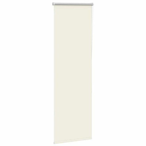 VidaXL Roleta zaciemniająca Off White 55x150 cm Szerokość tkaniny