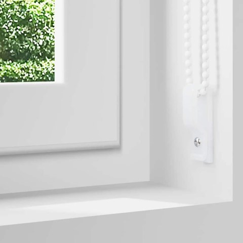 VidaXL Roleta zaciemniająca Off White 70x175 cm Szerokość tkaniny