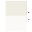 VidaXL Roleta zaciemniająca Off White 95x175 cm Szerokość tkaniny