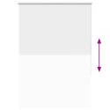 VidaXL Roleta zaciemniająca biała 115x175 cm Szerokość tkaniny 110,7cm