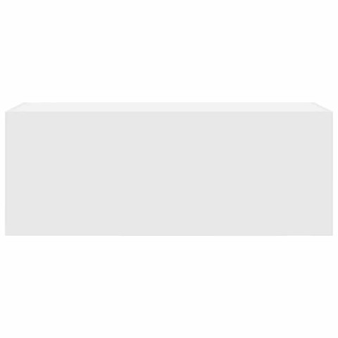 VidaXL Wisząca szafka łazienkowa, biała, 80x25x30 cm