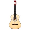 VidaXL Gitara klasyczna dla początkujących, 3/4, 36", z pokrowcem