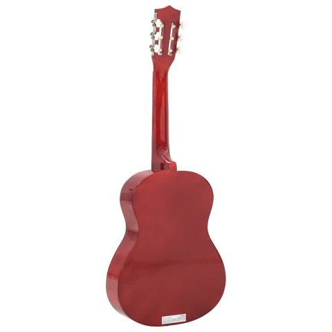 VidaXL Gitara klasyczna dla początkujących, 3/4 (36"), lipa