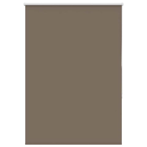 VidaXL Roleta zaciemniająca Kawowa 105x130 cm Szerokość tkaniny