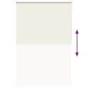 VidaXL Roleta zaciemniająca Off White 160x230 cm Szerokość tkaniny
