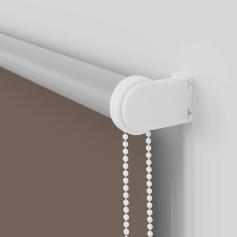 VidaXL Roleta zaciemniająca kawowa 165x210 cm Szerokość tkaniny