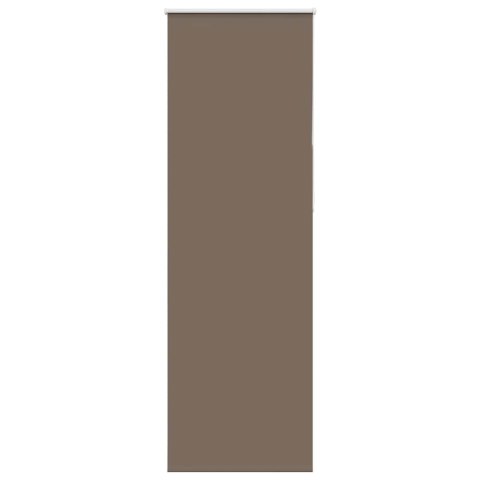 VidaXL Roleta zaciemniająca kawowa 75x210 cm Szerokość tkaniny
