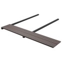 VidaXL Deska Tarasowa 6 pcs Ciemny brąz Kompozyt drewniano-plastikowy