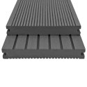 VidaXL Deska Tarasowa 6 pcs Szary Kompozyt drewniano-plastikowy