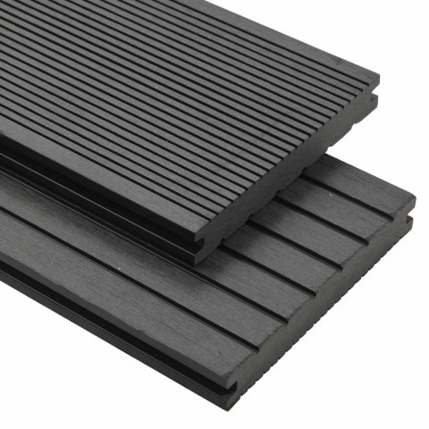 VidaXL Deska Tarasowa 6 pcs Szary Kompozyt drewniano-plastikowy