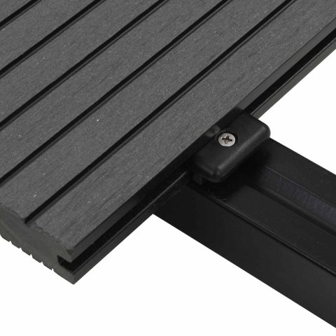 VidaXL Deska Tarasowa 6 pcs Szary Kompozyt drewniano-plastikowy