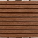 VidaXL Płytka Tarasowa 11 pcs Brązowy 30 x 30 cm