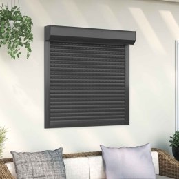 VidaXL Roleta Antracyt 100 x 100 cm Aluminium i poliuretan