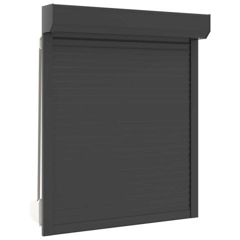 VidaXL Roleta Antracyt 100 x 120 cm Aluminium i poliuretan