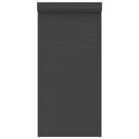 VidaXL Roleta Antracyt 100 x 210 cm Aluminium i poliuretan