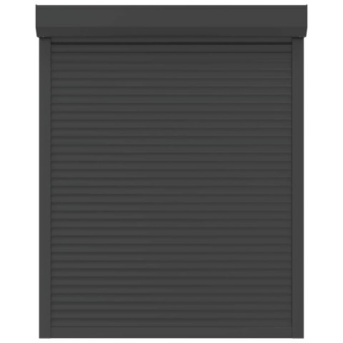 VidaXL Roleta Antracyt 120 x 150 cm Aluminium i poliuretan
