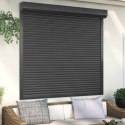 VidaXL Roleta Antracyt 160 x 150 cm Aluminium i poliuretan