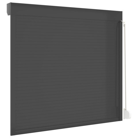 VidaXL Roleta Antracyt 160 x 150 cm Aluminium i poliuretan