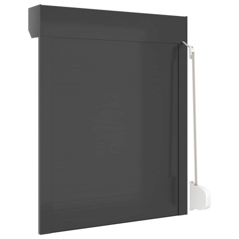 VidaXL Roleta Antracyt 80 x 100 cm Aluminium i poliuretan