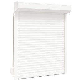 VidaXL Roleta Biały 100 x 130 cm Aluminium i poliuretan