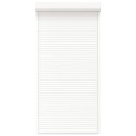 VidaXL Roleta Biały 110 x 220 cm Aluminium i poliuretan