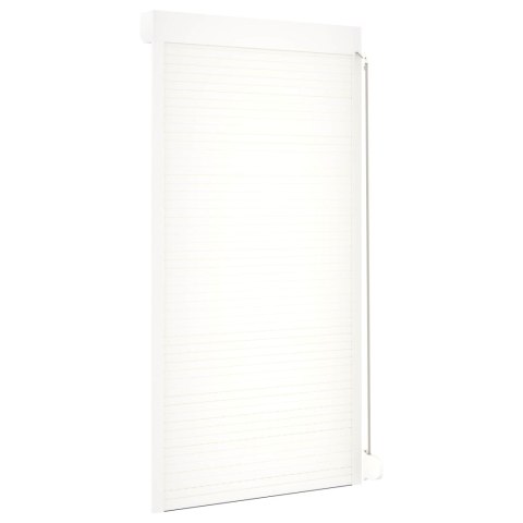 VidaXL Roleta Biały 110 x 220 cm Aluminium i poliuretan
