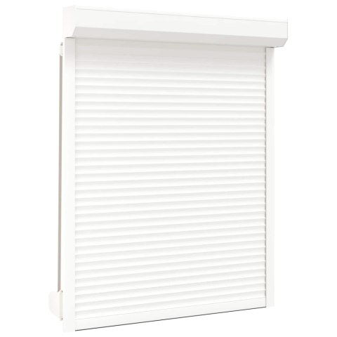 VidaXL Roleta Biały 120 x 150 cm Aluminium i poliuretan