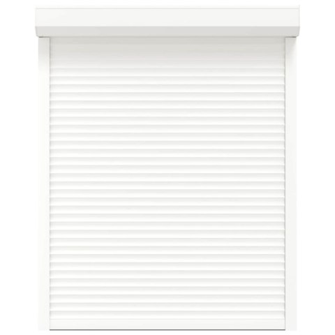 VidaXL Roleta Biały 120 x 150 cm Aluminium i poliuretan