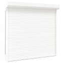 VidaXL Roleta Biały 160 x 150 cm Aluminium i poliuretan